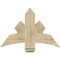 Ekena Millwork Davenport Rough Sawn Timber Gable Bracket, Douglas Fir, 36"W x 24"H x 4"D x 6"F, 16/12 Pitch GBW036X24X0406DAV00RDF - alternate 1